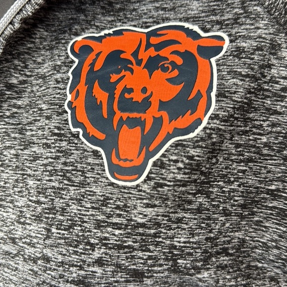 NFL Chicago Bears Mascot Logo Full Zip Long Sleeve Women’s M Stretch Hoodie - Picture 5 of 9